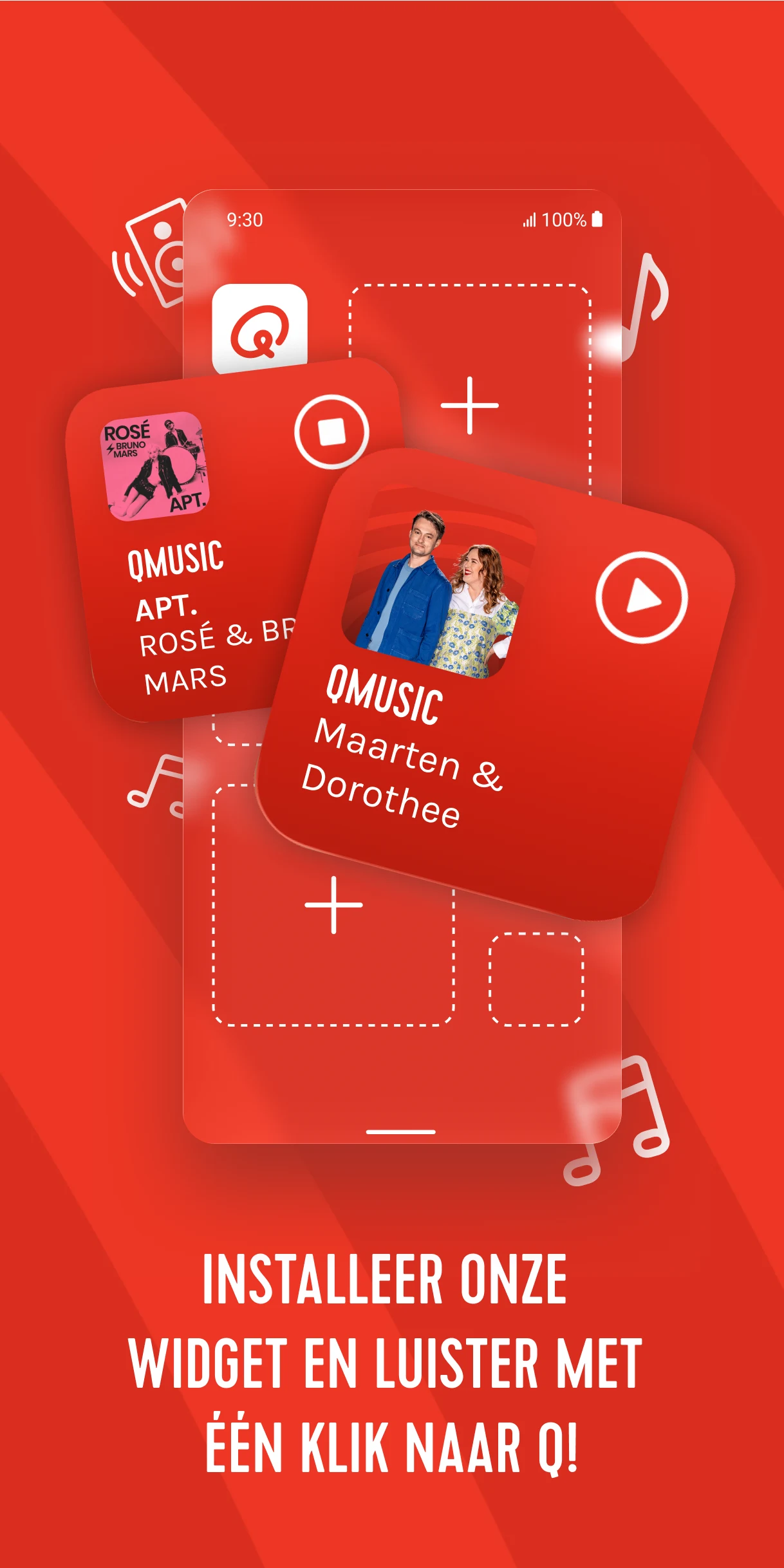 Qmusic - Live radio screenshot