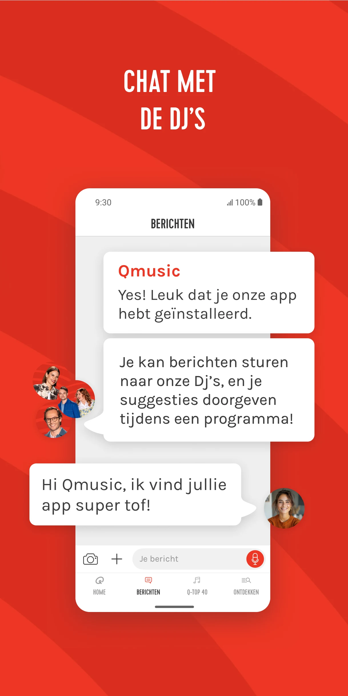 Qmusic - Live radio screenshot